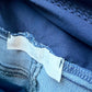 Light Distressed Denim Stretch Maternity Jeggings / 30 (Large)