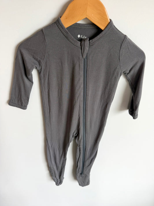 Kyte Charcoal Bamboo Sleeper / 6-12m