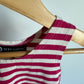 Red White Stripe Tank Top (PLAY) / 2T
