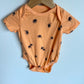 Gap Organic Orange Palm Tree Bodysuit / 12-18m