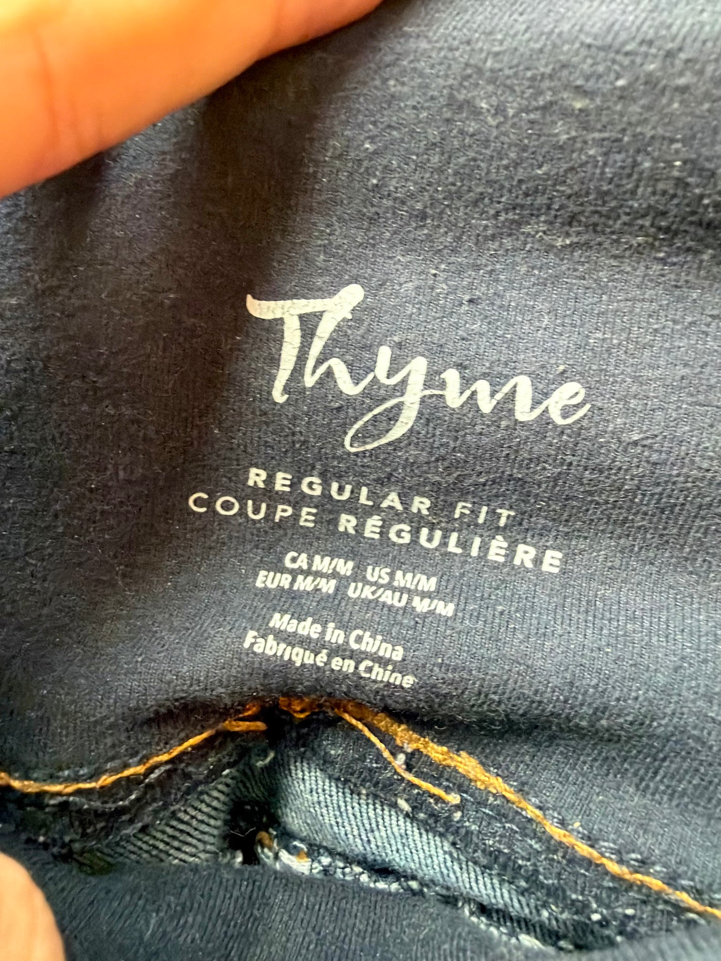 Thyme Regular Fit Jeans / Medium
