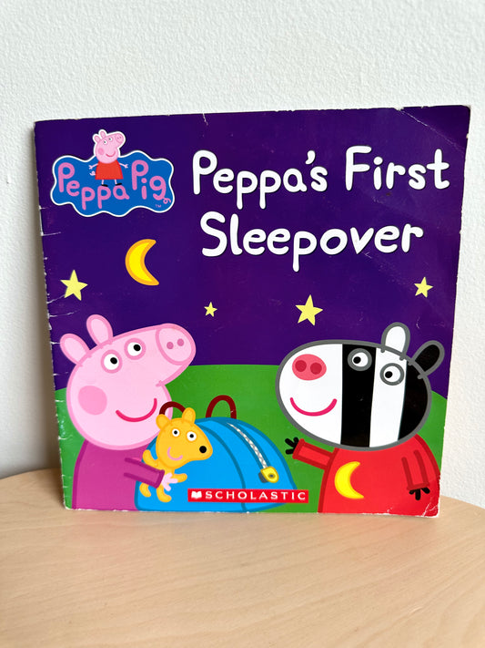 Peppa's First Sleepover Softcover Book / 2-5 years