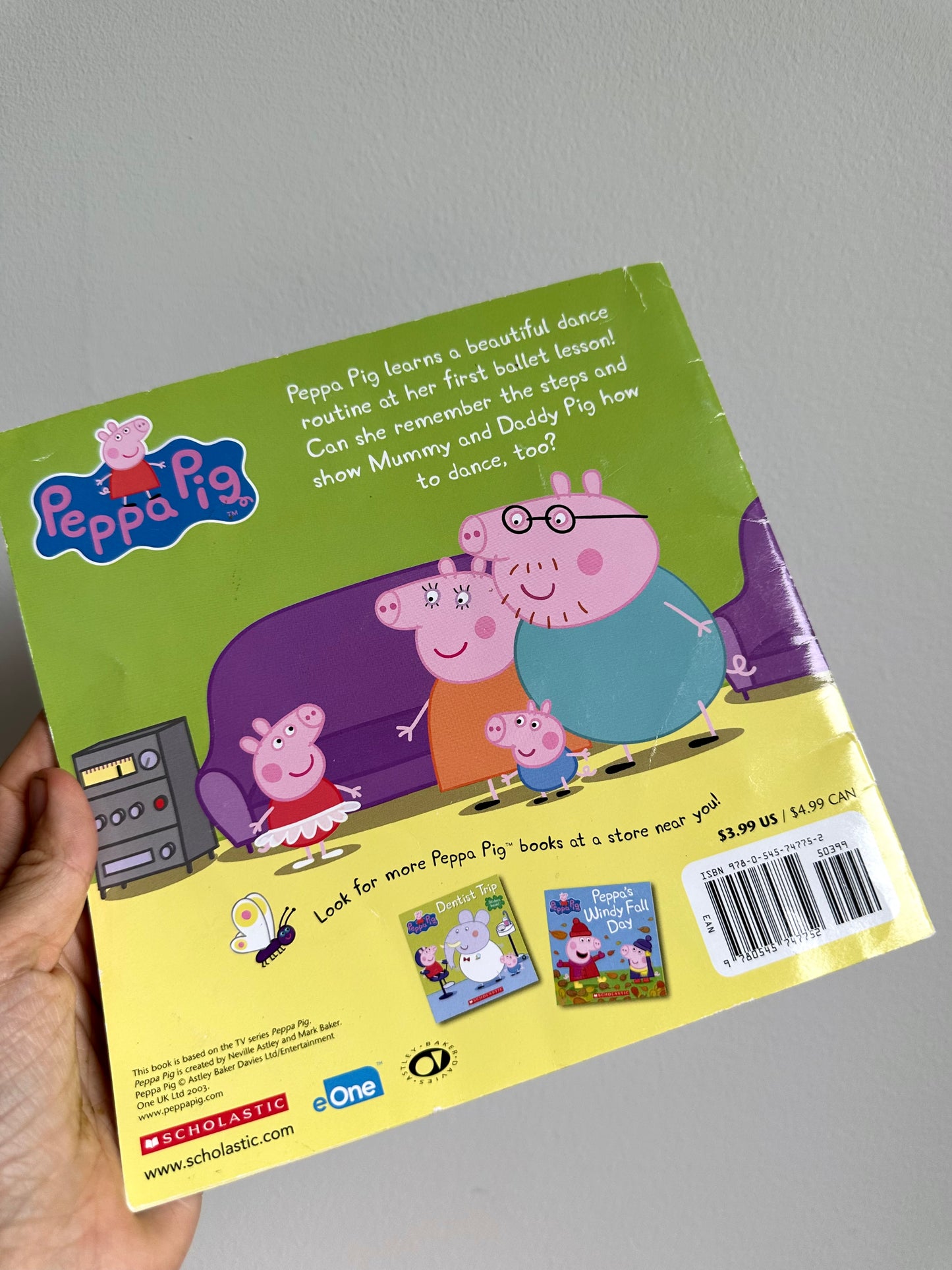 Peppa's Ballet Lesson Softcover Book / 2-5 years