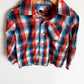 Long Sleeve Button Up Checkered Top / 3T