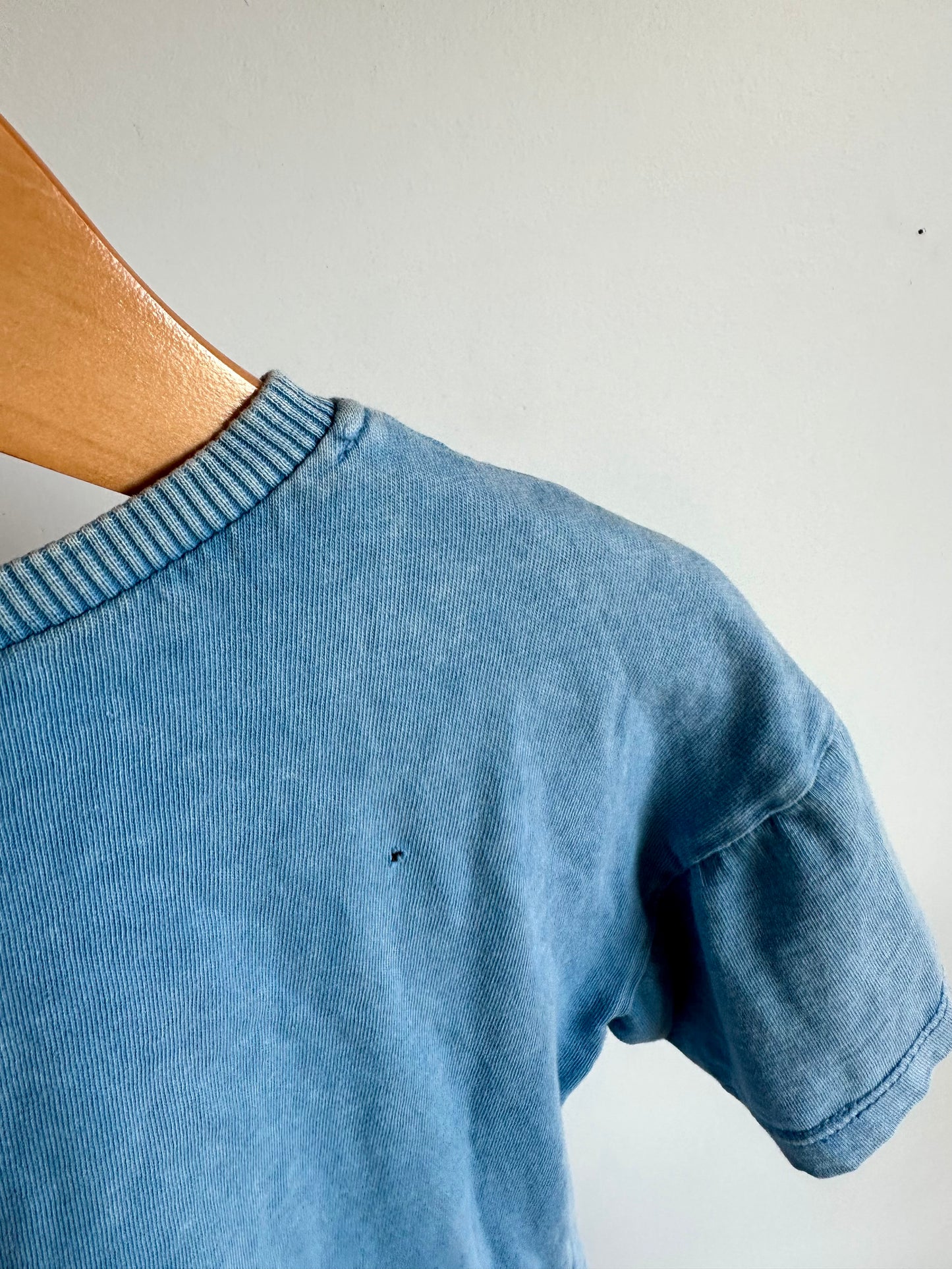 Zara Boxy Blue Heart T-shirt (PLAY) / 5 years