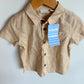 Tan Collared Shirt (With Tags) / 12-18m