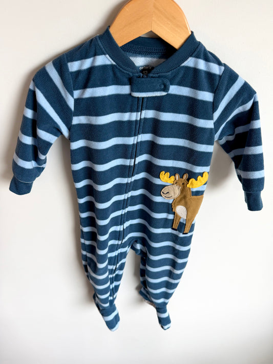 Moose Striped Sleeper / 12m