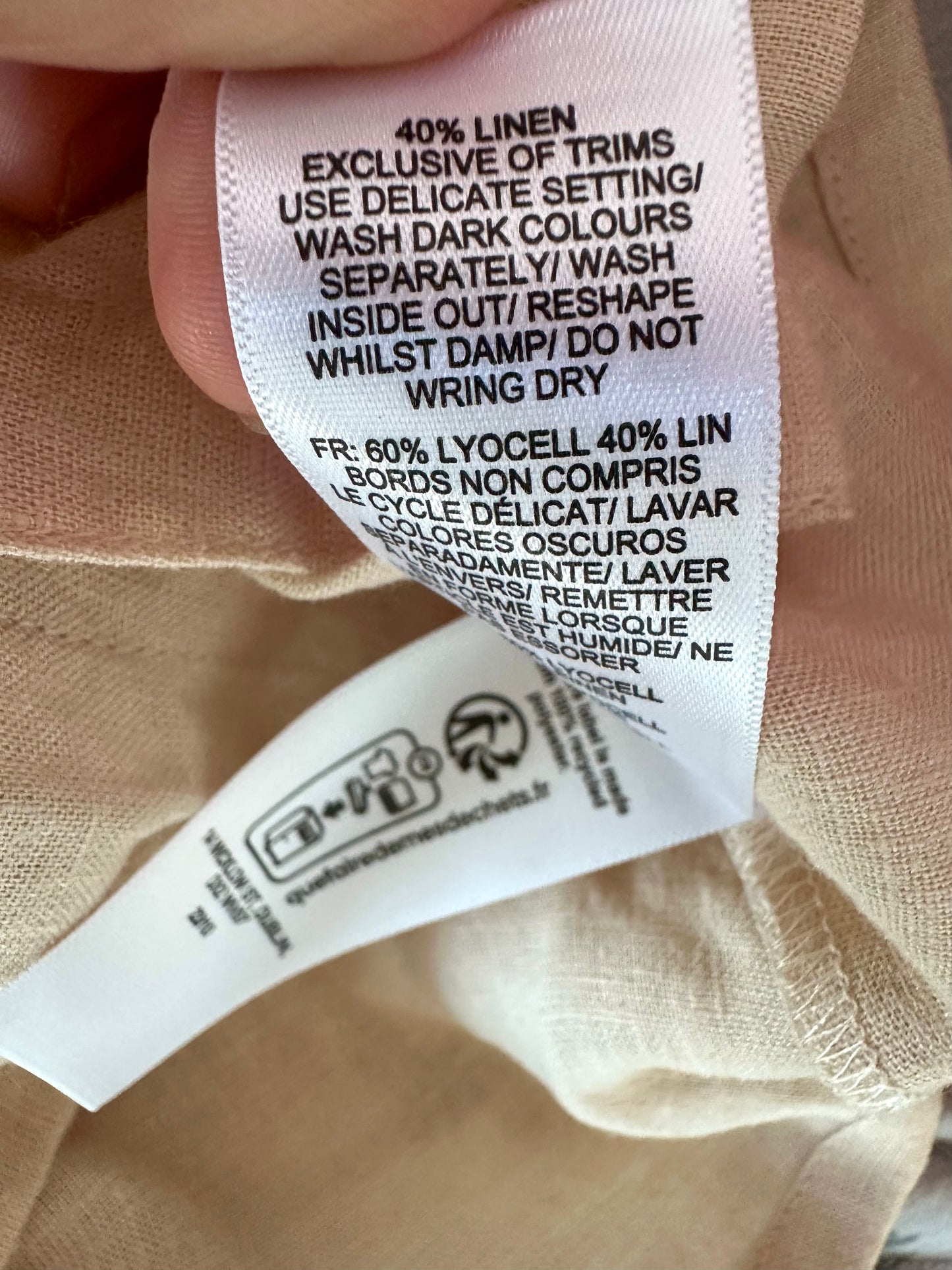 Tan Collared Shirt (With Tags) / 12-18m