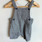 Pinstripe Short Overalls / 24m