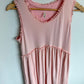 Pink Maternity Gown / Medium