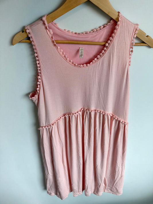 Pink Maternity Gown / Medium
