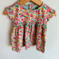 Tea Collection Bright Floral Dress / 6-9m