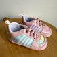 Sneakers Green + Pink Shoes / Size 2 Infant