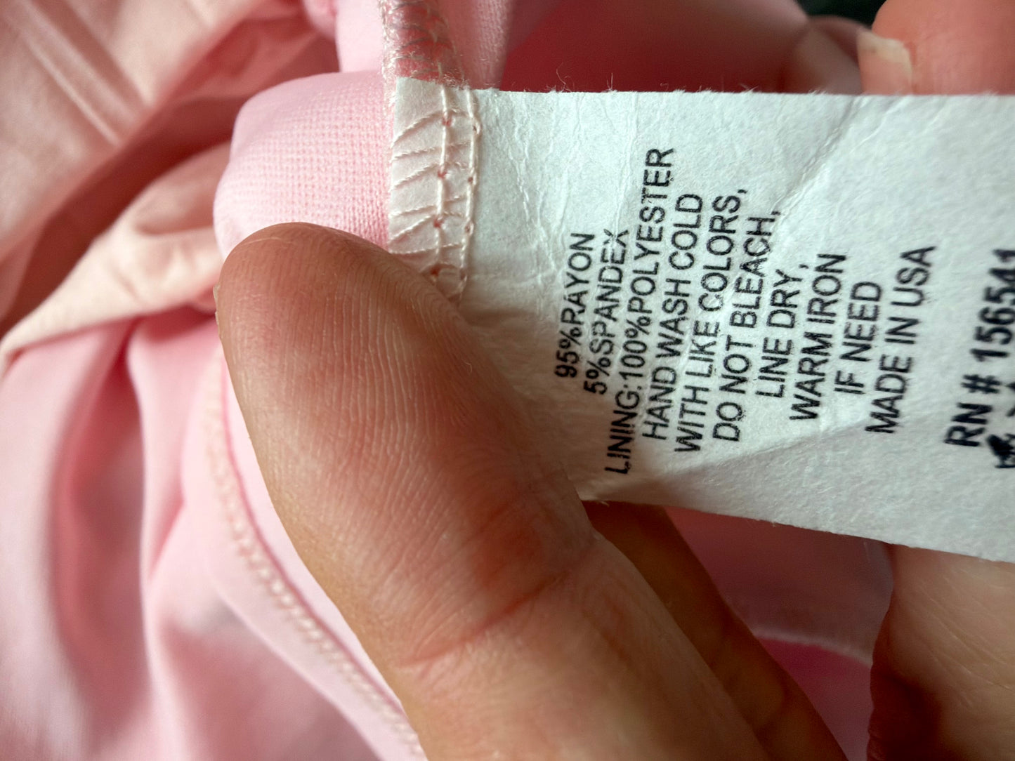 Pink Maternity Gown / Medium