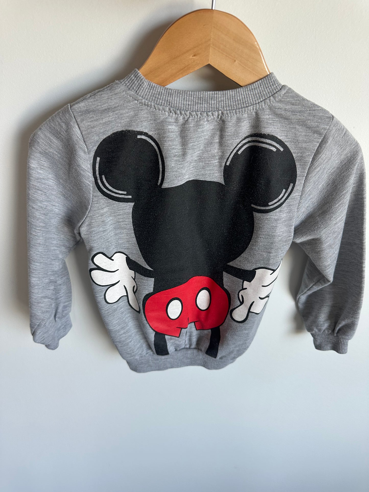 Mickey Back Crew Neck Sweater / 24m?