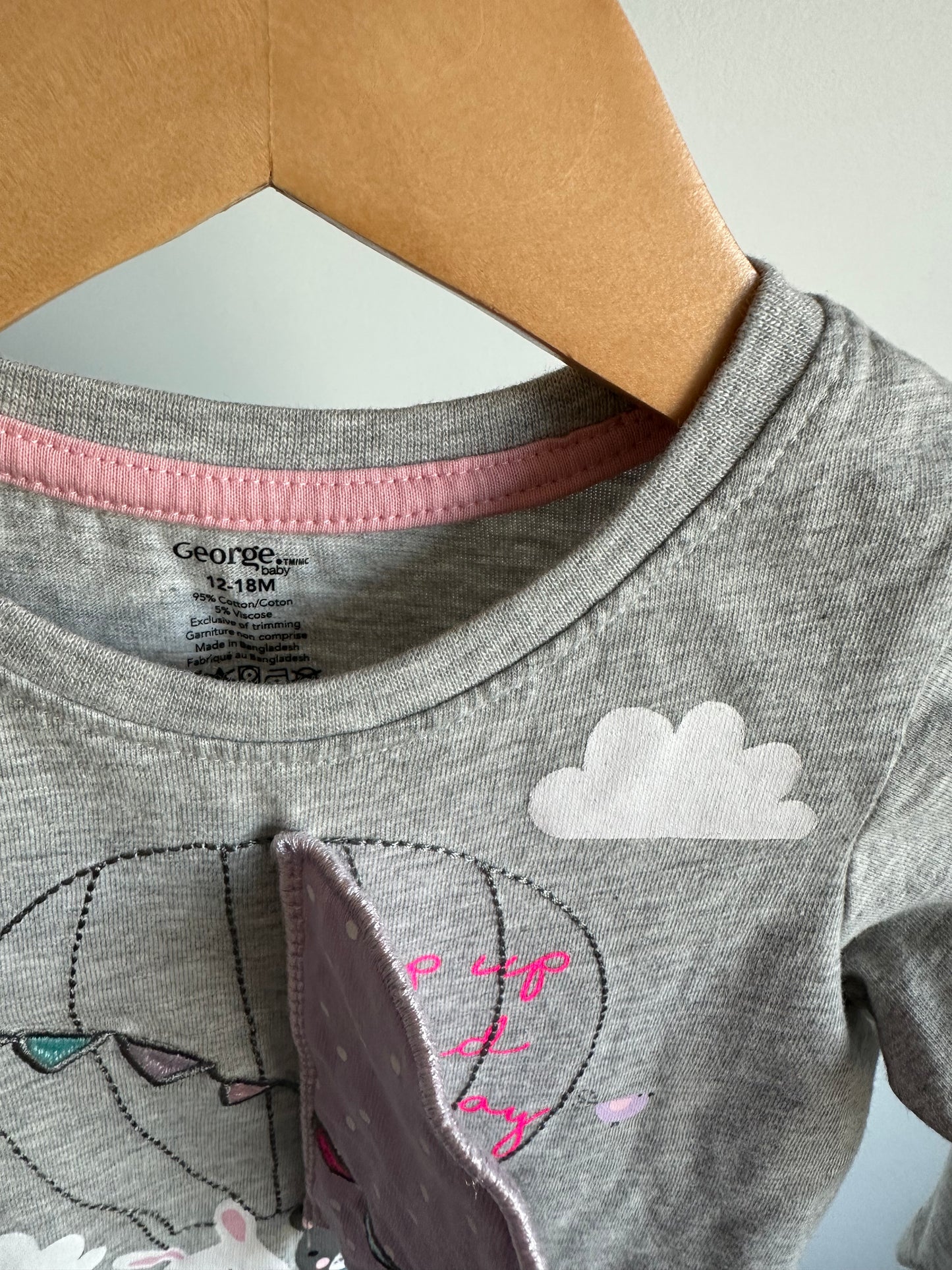 Hot Air Balloon 3D Top / 12-18m