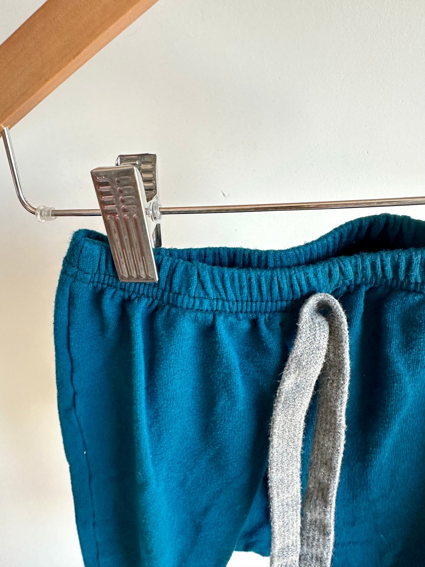 Portage + Main Blue Bamboo Pants  / 6-12m