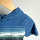 Blue Hood Striped Shirt / 3T