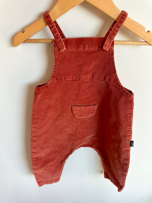 Bonds Cord Red Overalls / 6-12m