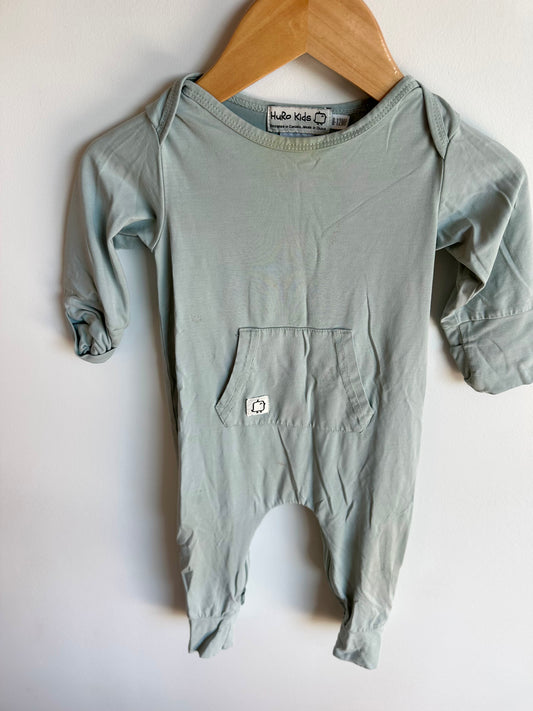 Huro Kids Bamboo Blue Jumpsuit (PLAY) / 6-12m