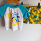 To The Beach Shark Swim Top + Shorts Set / 18-24m