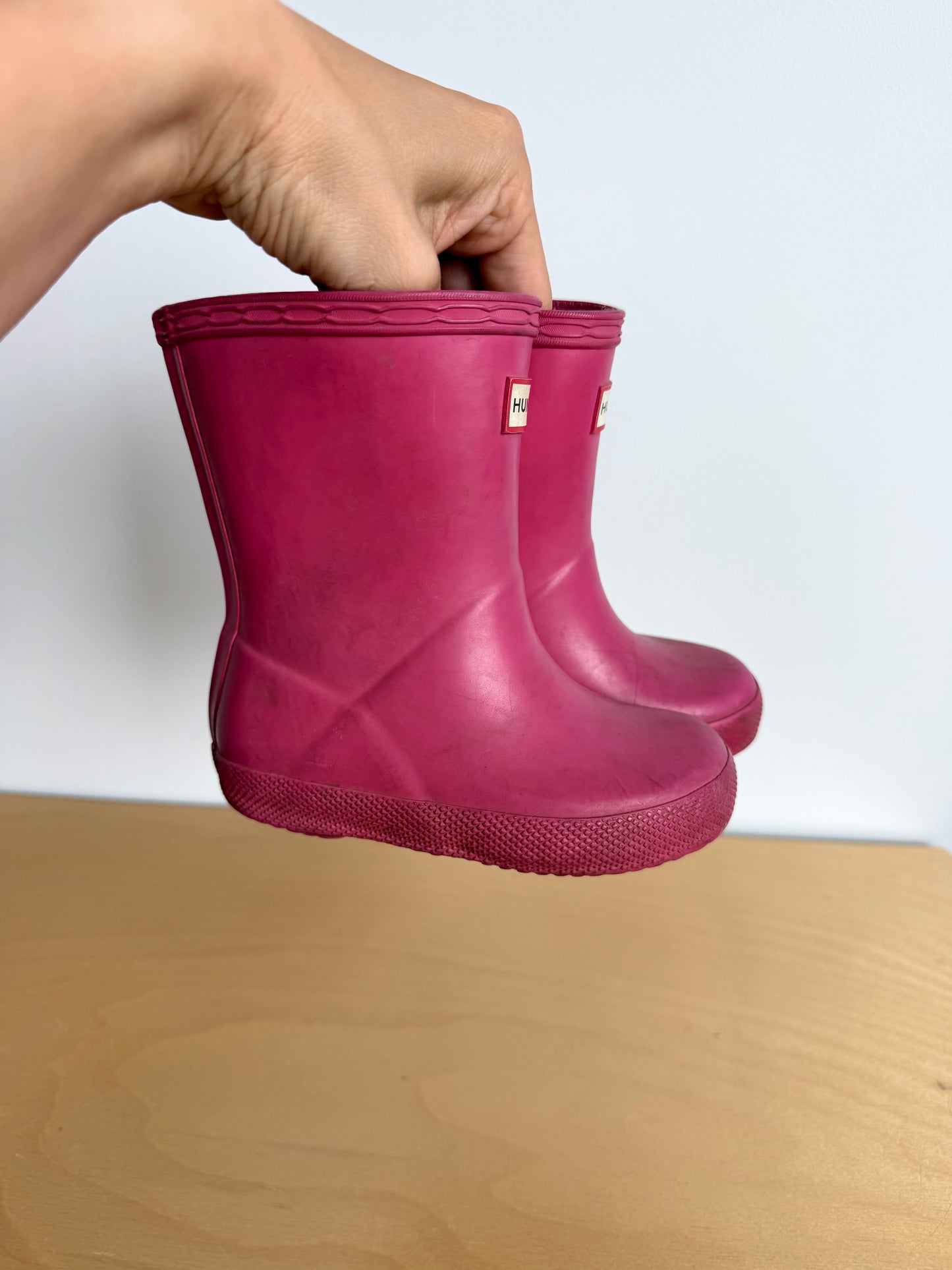 Hunter Pink Boots / Size 5 Toddler
