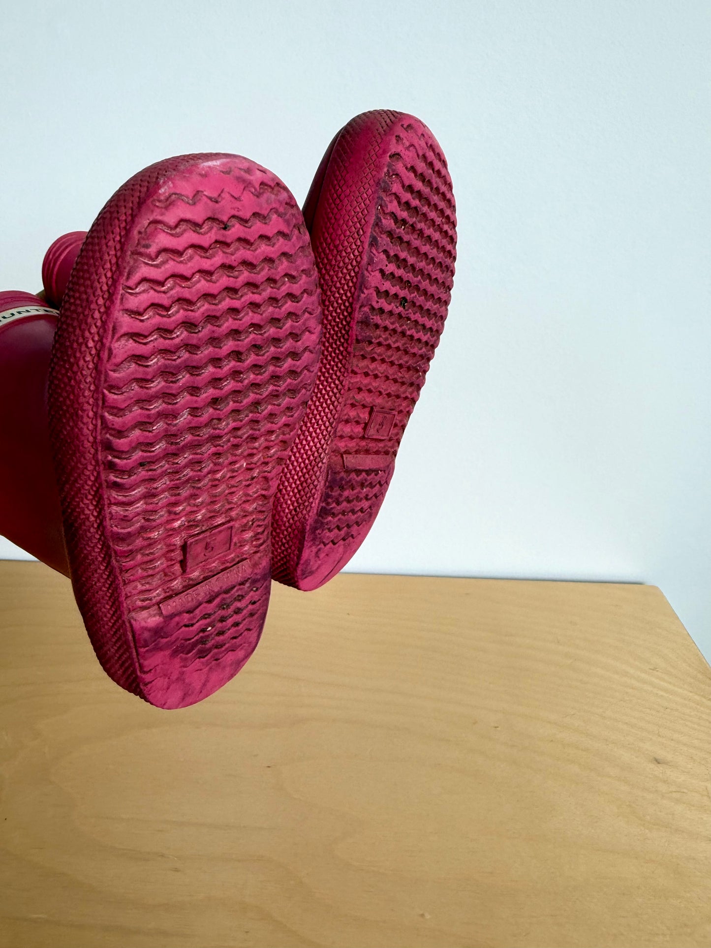 Hunter Pink Boots / Size 5 Toddler