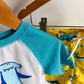 To The Beach Shark Swim Top + Shorts Set / 18-24m
