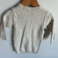 Tan Cable Knit Sweater Dress / 12-18m