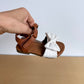 White Bow Sandals / Size 5 Toddler