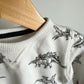 Dino White Sweater / 12m