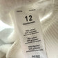 Dino White Sweater / 12m