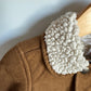 Tan Suede Jacket / 12-18m