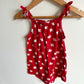 Red Canada Romper / 18-24m