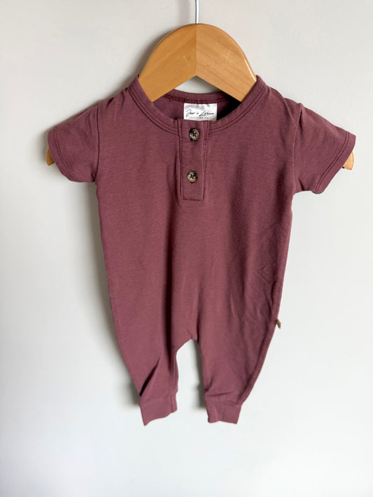 Jax + Lennon Mauve Jumpsuit / 0-6m