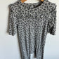 Animal Print Ruffle Soft Jumpsuit / 12-18m