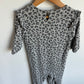 Animal Print Ruffle Soft Jumpsuit / 12-18m
