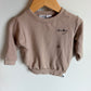 North Kinder Tan Bamboo Crewneck (PLAY) / 6-12m