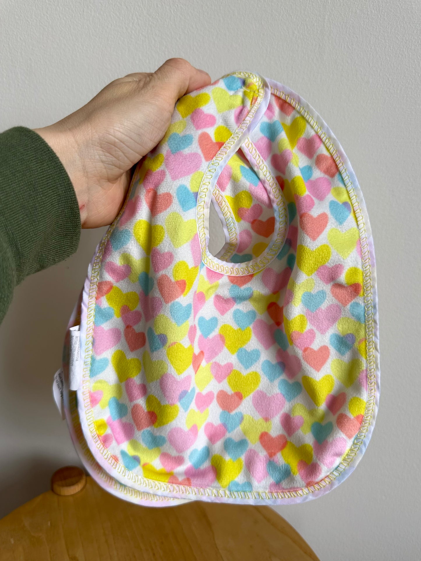 Heart Cloth Bib (2)