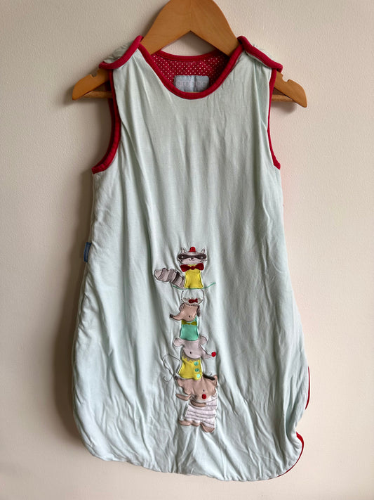 Stacked Animals Sleep Sack 2.5 Tog (PLAY) / 6-18m