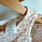 Animal Print Ruffle Top + Bloomer Set / 12m