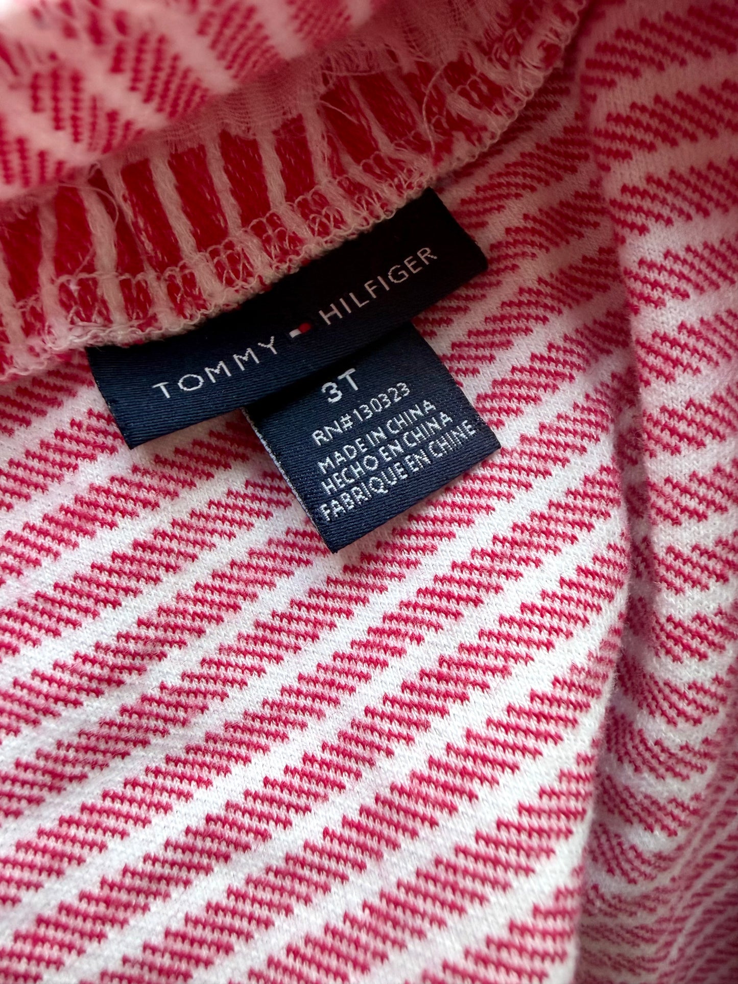 Tommy Striped Star Top / 3T