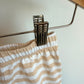 Striped Tan and White Shorts / 12-18m