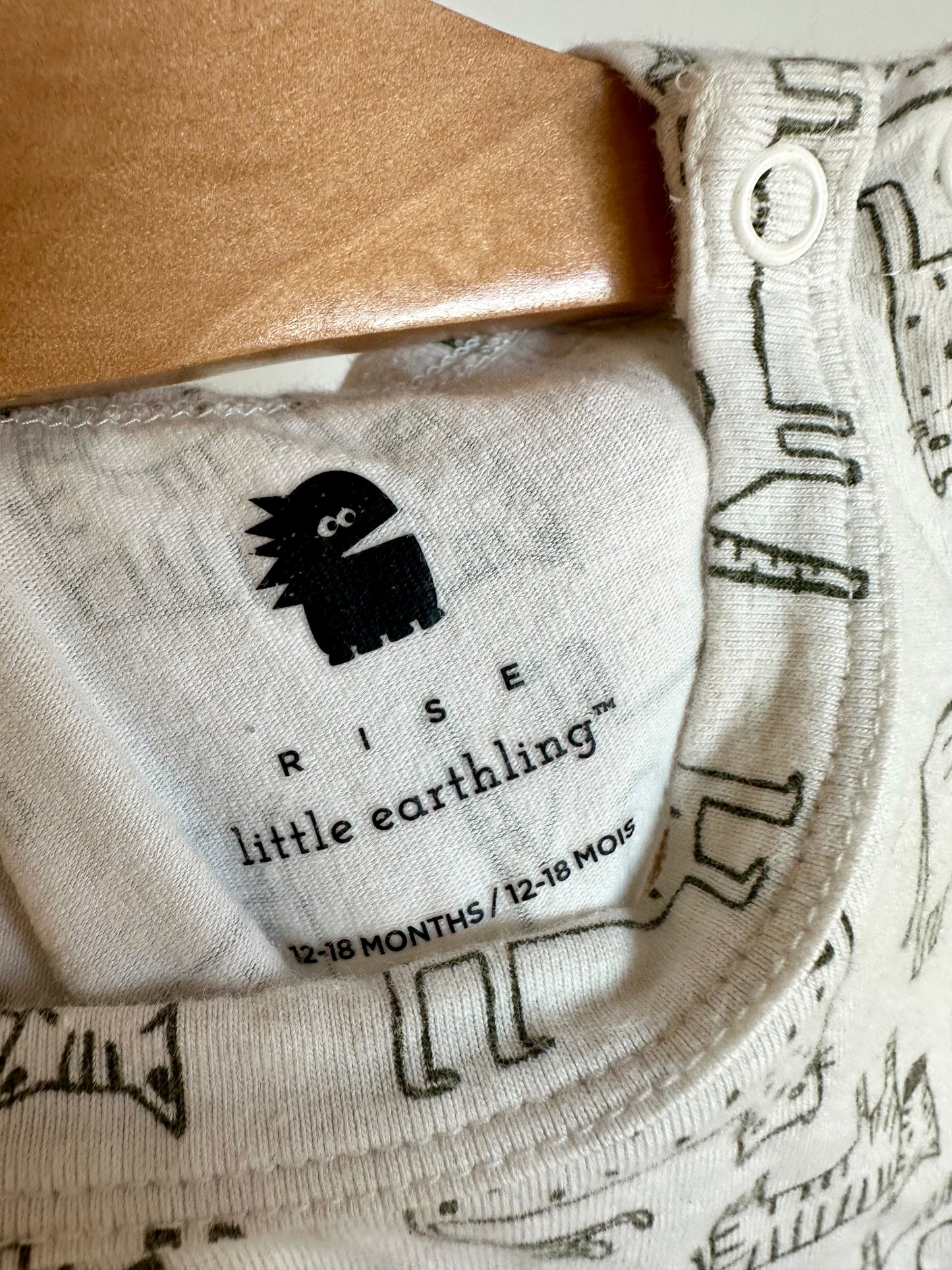 Organic Animals Bodysuit  / 12-18m