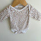 Organic Leaf Bodysuit / 0-3m