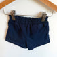 Bow Navy Shorts / 12-18m
