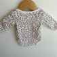 Organic Leaf Bodysuit / 0-3m