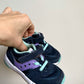 Saucony Navy + Purple Runners / Size 6.5 Toddler