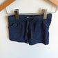 Dark Denim Like Drawstring Shorts / 12m
