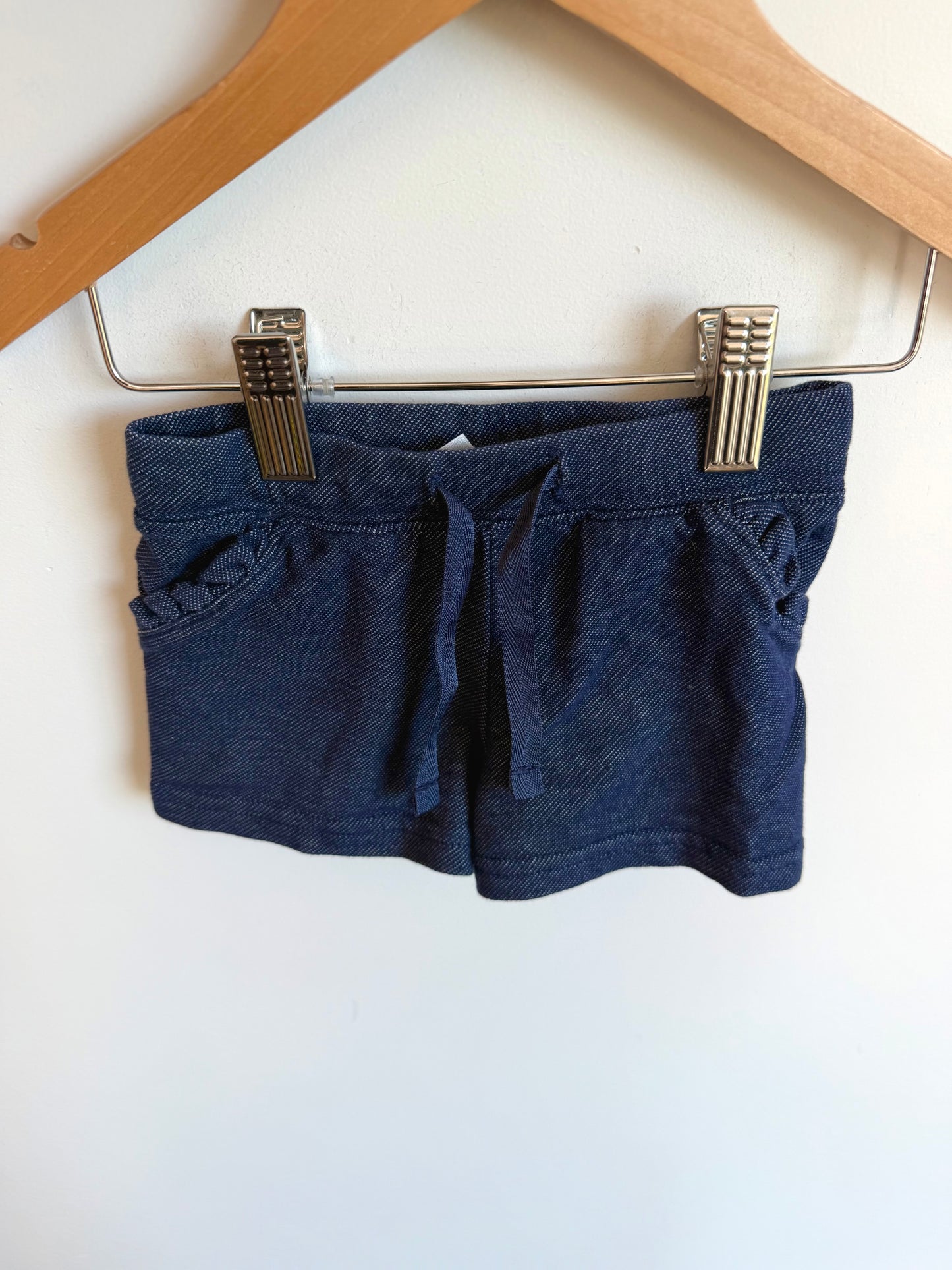 Dark Denim Like Drawstring Shorts / 12m